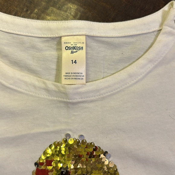 OH SNAP - Girls Gingerbread Top - Size 14 - NWT - Picture 5 of 5